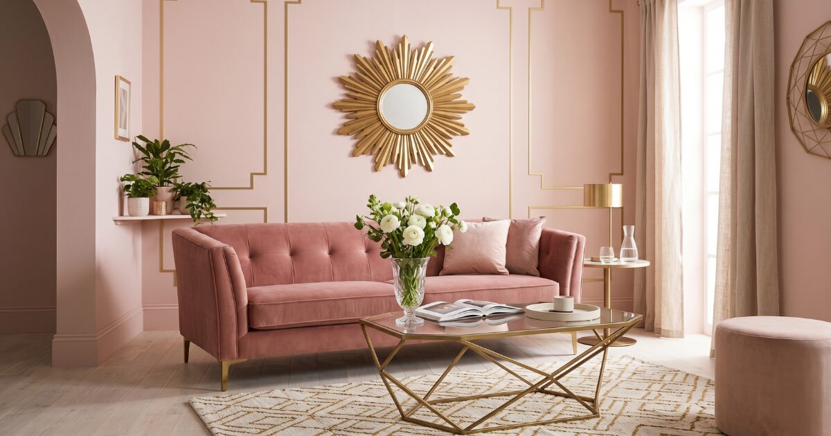 Elegant Art Deco room decor