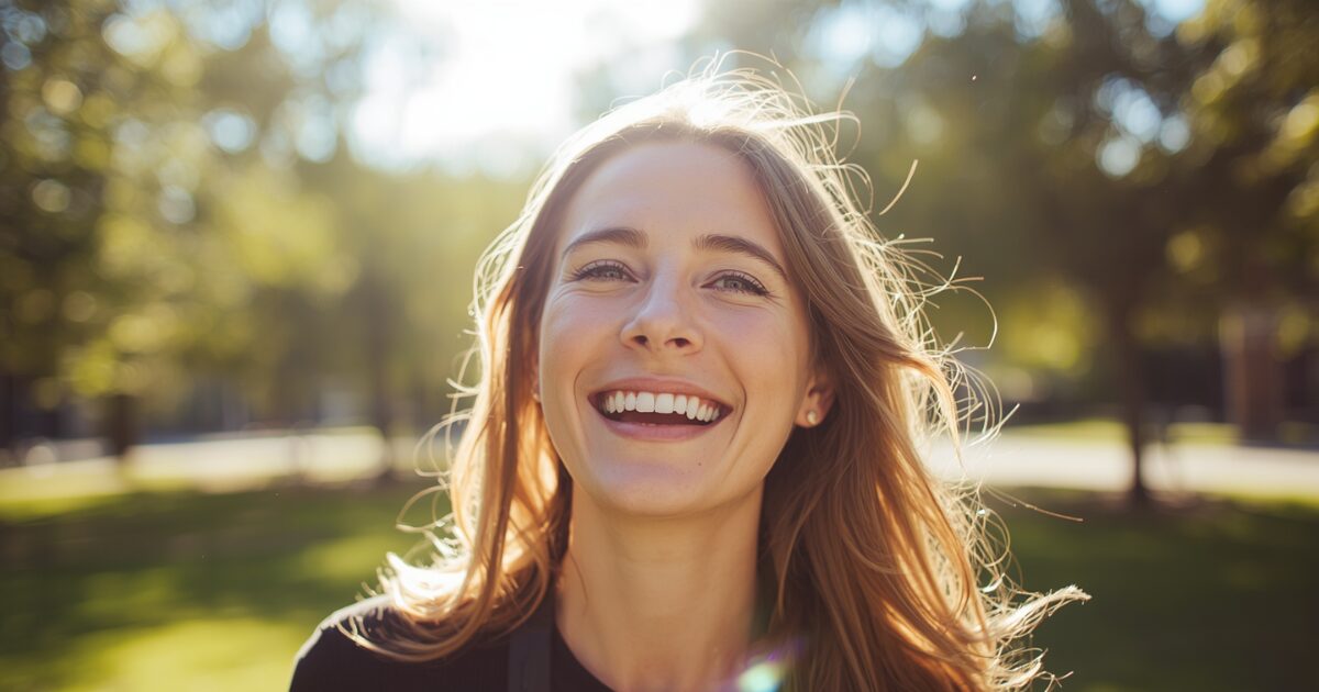 英会話を練習する女性のイメージ